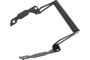 Asixxsix Motorcycle Navigation Phone Mount, Secure Stable Mounting Universal Fit Motorcycle GPS Mount, Navigation Bracket wit