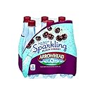 Arrowhead Sparkling Mountain Spring Water, Black Cherry, 16.9 oz, 6 pk