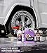 Adam's Foam Cannon Car Wash Kit - Produces Thick Car Foam Shampoo Soap with A Plush, Synthetic Wool Wash Pad for A Swirl & Scratch Free Wash – Car Cleaning Supplies - Pressure Washer & Hose Required