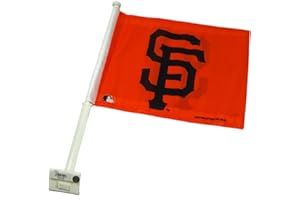 Rico Industries MLB San Francisco Giants Car Flag (Orange)