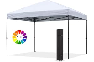 ABCCANOPY Durable Easy Pop up Canopy Tent 6x6, White