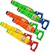 Kids Water Guns Super Soakers 6 Pack |Assorted BPA Free Plastic Multicolor Water Cannon Blasters Beach Toy | Swimming Pool | Bath Tub | Backyards | Camping | BBQ - Outdoor | Indoor