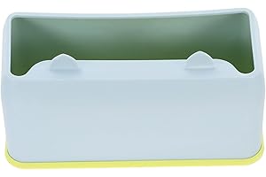 Hohopeti Cat Litter Scoop Holder Feline Shape Storage Rack Efficient Organizer Easy to Install
