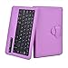 Tsmine Nokia Lumia 2520 Tablet Bluetooth Keyboard [Detachable Wireless] w/Pu Leather Case Cover Stand Protective Skin, Purple