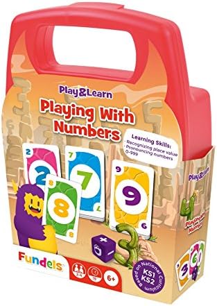 Fundels 109001004 CARTAMUNDI Premium Playing with Numbers, Multi Coloured, S