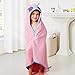 Skip Hop Baby Hooded Towel, 100% Cotton French Terry, Butterfly (Discontinued by Manufacturer)