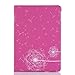 Nozza 360 Degree Rotating iPad 2 Case (Dandelion Pink): Folio Convertible Cover Multi-angle Vertical and Horizontal Stand with Smart On/Off for the Apple iPad 2/the New iPad(iPad 3)/iPad 4 NOT for iPad Air
