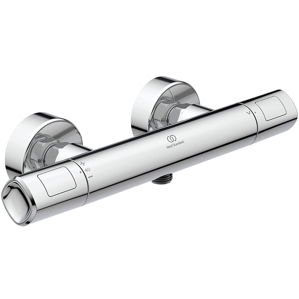 Ideal Standard Ceratherm T100 Thermostatic Shower Mixer Valve, Chrome, A7231AA — image 1