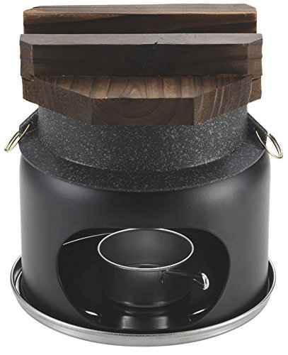 Japanese KAMA NABE Cast Iron Cooking Rice Pan Grill form Japan H-5364