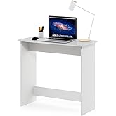 Furinno Simplistic Study Table, White
