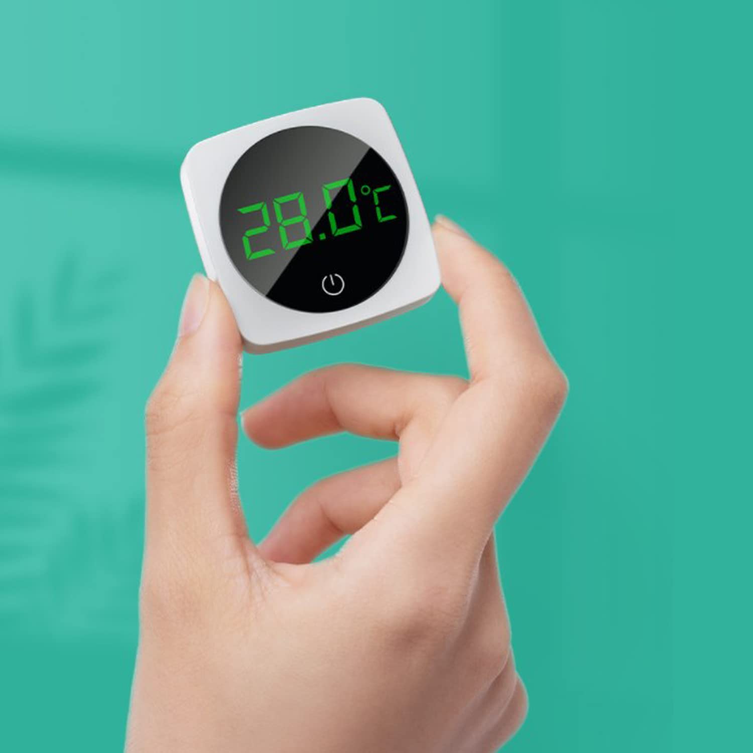 Digital LED Aquarium Thermometer, High Precision ±0.5°C, Suitable for Small Aquariums & Fish Tanks