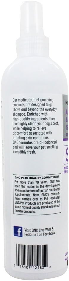 gnc antibacterial antifungal dog spray
