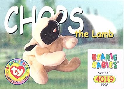 chops beanie baby