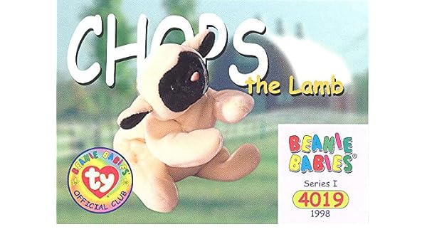 lamb chop beanie baby