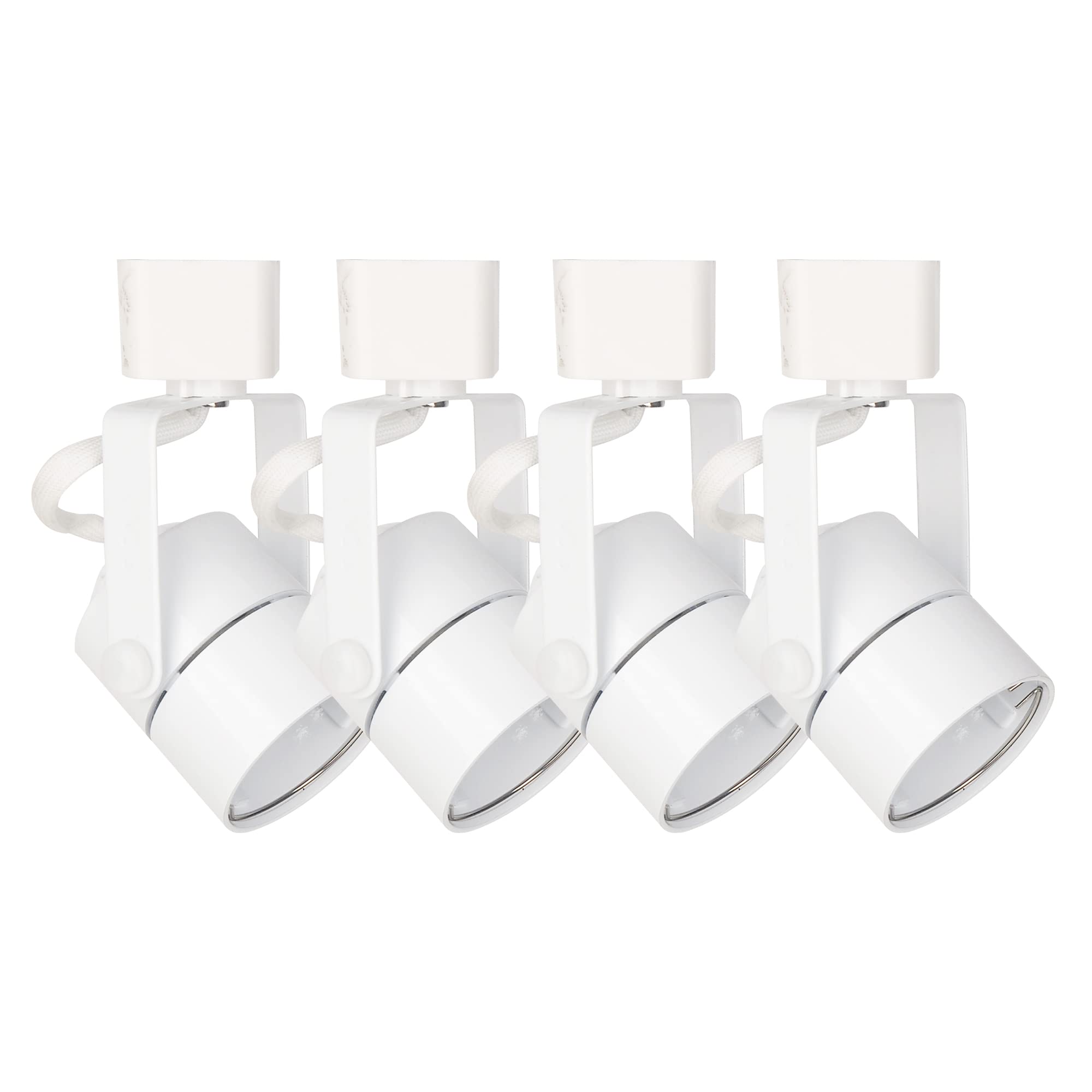 Photo 1 of SHILIHE MR16 GU10 Halo Track Lighting Heads fixtures(no Bulb), ETL Listed,White,4Pack