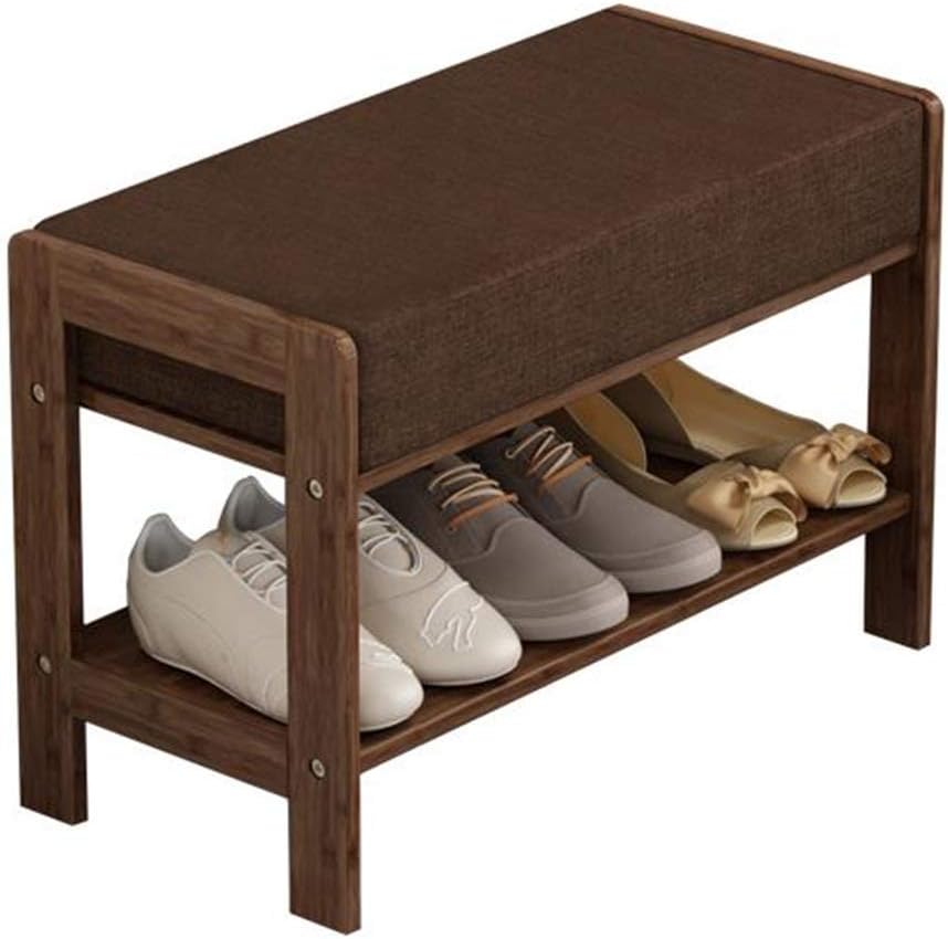 Yxxc Schuhablage, Schuhregal, Schuhablage, Bambus-Schuhregal-Bank