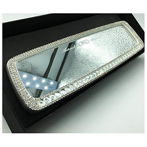 1 Siyibb+Rhinestones+Rearview+Mirror+Accessories
