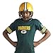 Franklin Sports Green Bay Packers Kids Football Uniform Set - NFL Youth Football Costume for Boys & Girls - Set Includes Helmet, Jersey & Pants - Large