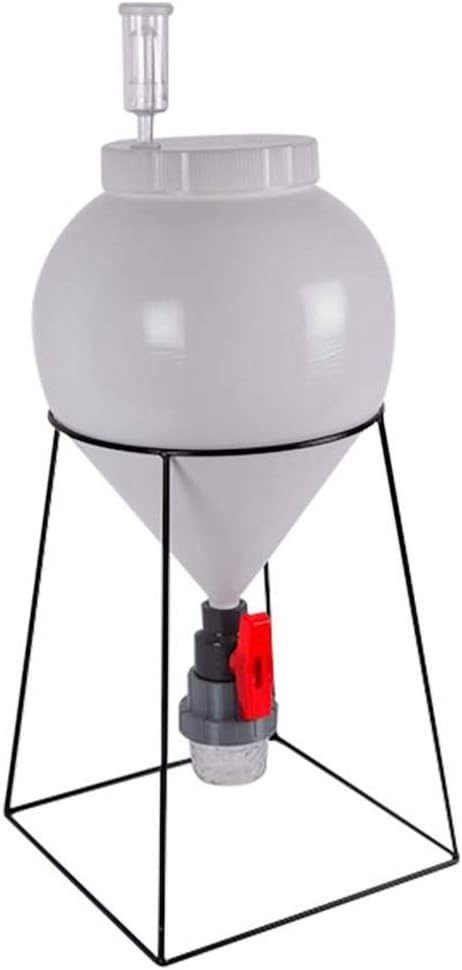 Amazon Com Fastferment Ff3g 3 Gallon Conical Fermenter Perfect 3 Gallon Fermenter Or A Small Batch 1 Gallon Fermenter Stand And All Hardware Included Kitchen Dining