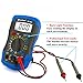 Digital Multimeter, HOLDPEAK 36K Auto-Ranging Multi Tester for Measuring DC AC Voltage, Current, Resistance, Capacitance, Frequency, Diode, Transistor and hfE of 4000 count (Blue)