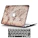 Lykoko Matte Plastic Hard Case Cover with Keyboard Cover for MacBook Air 13 Inch (Models: A1369 and A1466) (World Map #2)