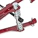 ARKSEN Single Action Tire Strut Coil Spring Press Compressor Work Macpherson Suspension, Red