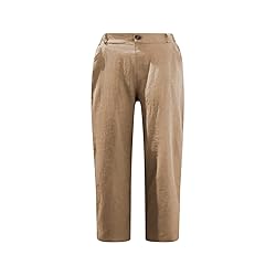 FOCLMP Womens Summer Capris Pants Dressy Causal