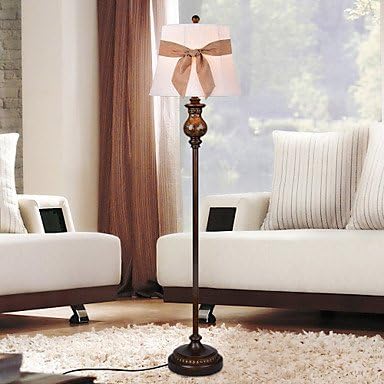 HJL- EIDEHI? Floor Lamp Retro Style Bowknot Pattern Painting Resin , 110-120V