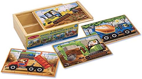 melissa and doug construction trucks