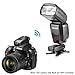 Neewer 3-in-1 16 Channels 2.4G Wireless Remote Flash Trigger with N1 and N3 Shutter Cables for Nikon DSLR Cameras Such as D7100, D7000,D800,D700,D600,D90,Speedlite Flash,VISION4 Studio Strobe (VC-16)