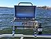 Smoke Hollow Grill Modified for 1.25″ Railing on Pontoon Boats w/Arnall’s Grill Bracketsthumb 1