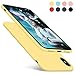 DTTO iPhone X Case, [Romance Series] Liquid Silicone Gel Rubber Anti-Scratch Shockproof 5. 8 Inch iPhone Case for Apple iPhone X with Honeycomb Grid Pattern, Duckling Yellow