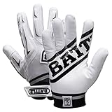 Battle Youth Hybrid Gloves, White, Large