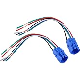 NOT FIT U19D1, 19mm Pigtail, Wire Connector, Socket Plug for U19C1, U19C2 Push Button Switch (Pack of 2)