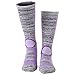 WEIERYA Ski Socks, Warm Knee High Performance Skiing Socks, Snowboard Socks Gray Small