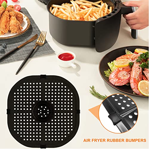 Air Fryer Grill Pan for COSORI 5QT Air Fryers, 9.09IN Upgraded Square