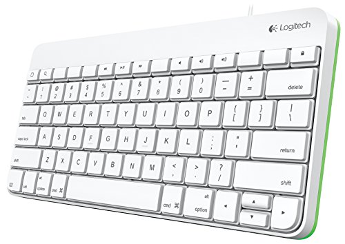 Logitech Wired Keyboard for iPad with Lightning Connector - White