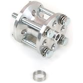 Canton Racing 75-620 2" Fan Spacer Billet Aluminum with Bolts for Chevy and Ford, 1 Pack