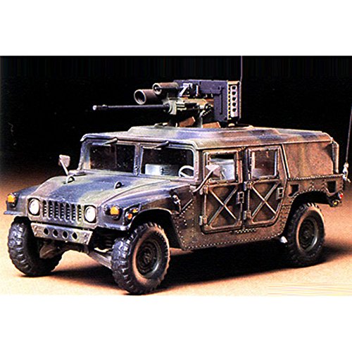 Hummer w/ M242 Bushmaster 1:35 Military Miniature Series By Tamiya