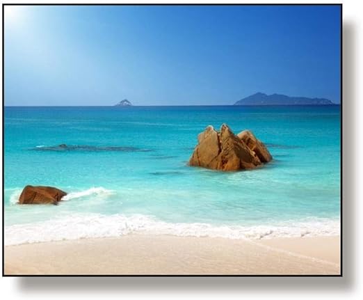 Download Strandszene leinwand wandkunst For iPhone