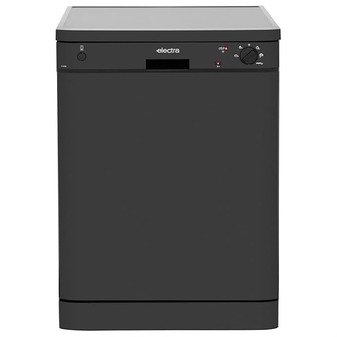 Electra Dishwasher Freestanding C1460B Black Amazon.co.uk Large Appliances