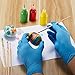 Disposable Gloves for Kids, Kids Nitrile Gloves for 7-14 Years Students - Powder Free, Latex Free, Odorless, Food Grade, Allergy Free, Textured Finger-100PCS Blue