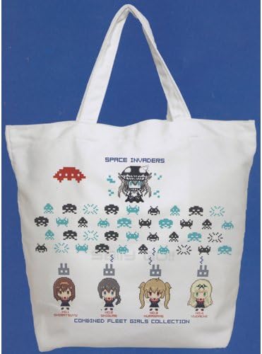 Amazon 艦隊これくしょん 艦これ ドット絵トート Ver 2 白単品 アニメ 萌えグッズ 通販