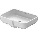 Duravit Happy D.2 Undermount Bathroom Sink 0457480000 White