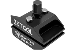 ZKTOOL 2.4" New Large Size Suspension Strut Split Hub Steering Knuckle Spreader Tool for VW, Audi, Ford, BMW, Shock Absorber Strut Remover Tool,Lower Arm Ball Joint Spliter.Double-Sided Reinforced