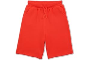 JIAHONG Boys Shorts Soft Drawstring Summer Athletic Shorts Pull on Short Classic Boy Toddler Shorts 3-12 Years