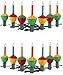 Tupkee Christmas Bubble Lights – Set of 7 Multi-Color Vintage Bubble Lights String for Christmas Tree Holiday Decoration - 2 Pack (Total 14 Bulbs)