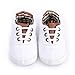 Infant/Toddler Baby Lace Up Soft Sole Sneakers Boys Basic Canvas First Walkers Shoes White