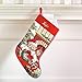 Lillian Vernon Personalized Heirloom Christmas Stocking Needlepoint Teddy Bear, 100% Wool, 9.5