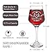 60th Birthday Gifts for Women and Men Wine Glass 1960 - Vintage Funny Anniversary Ideas for Mom, Dad, Husband, Wife - 60 Years Gifts, Party Favors, Decorations for Him or Her - 12.75oz
